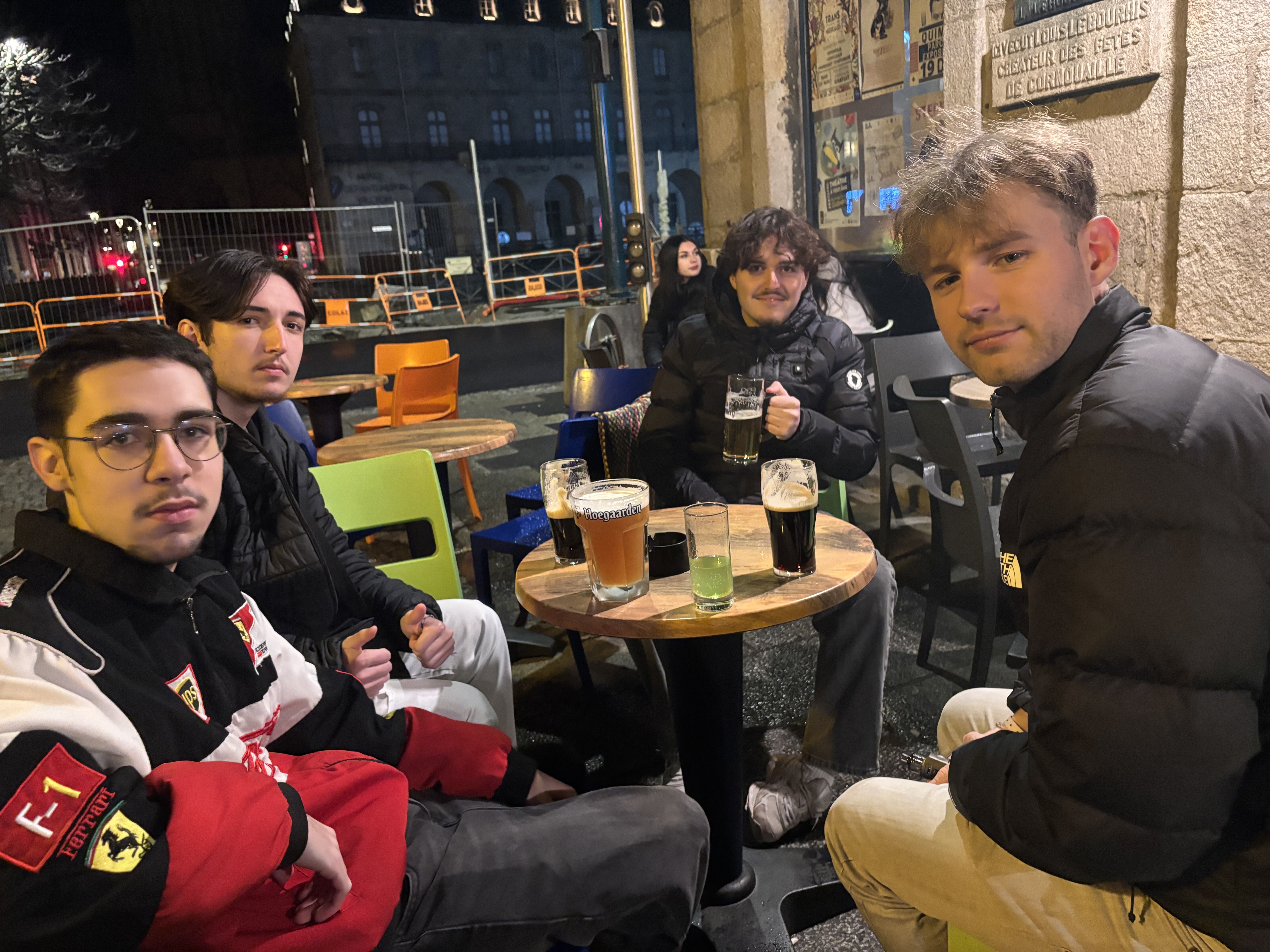 En soirée